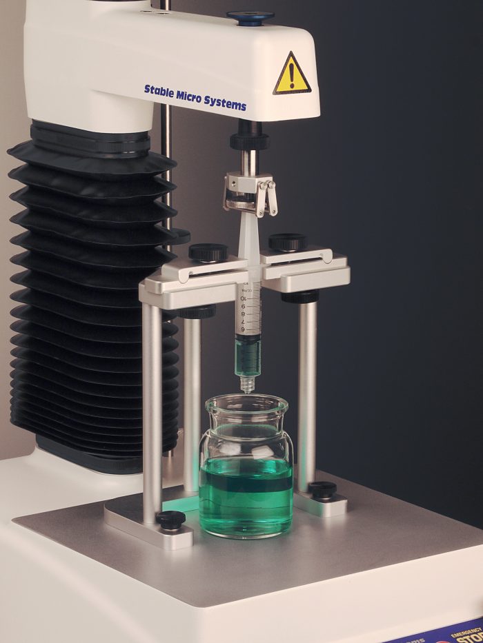 a usr universal syringe rig with liquid